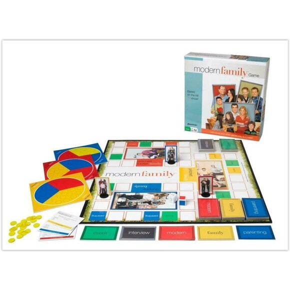 NIB SEALED Modern Family TV Show Trivia Charades Board Game by Pressman Vergara - Picture 3 of 3